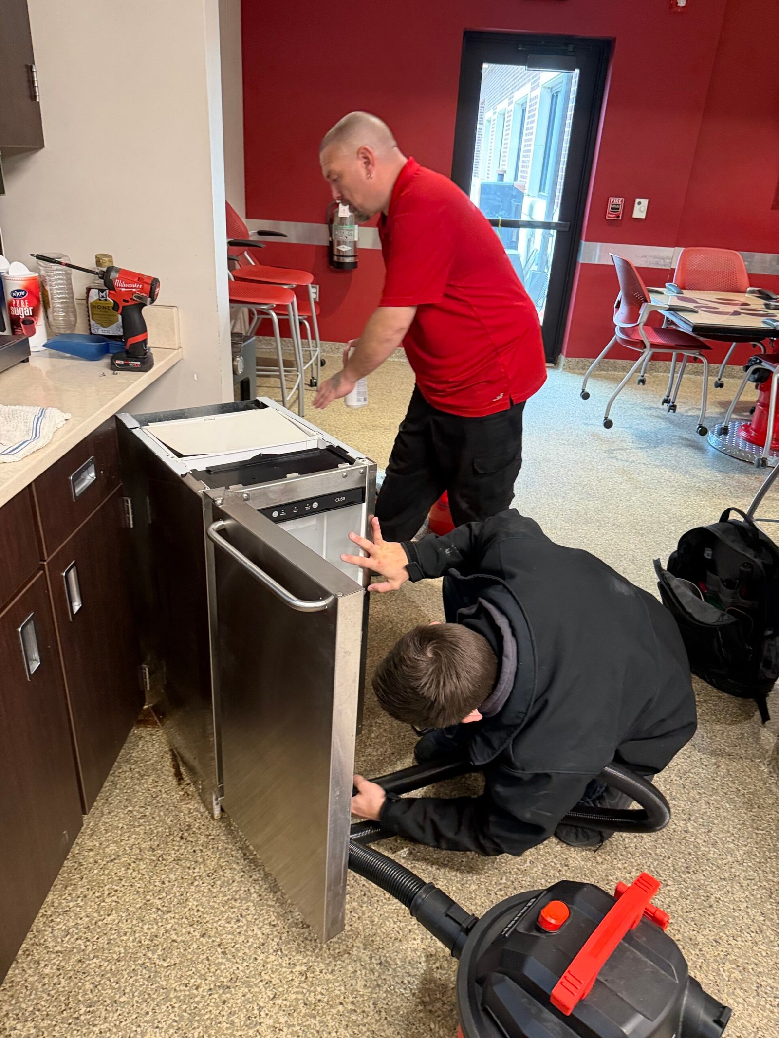 Range burner repair by Appliance Shark
